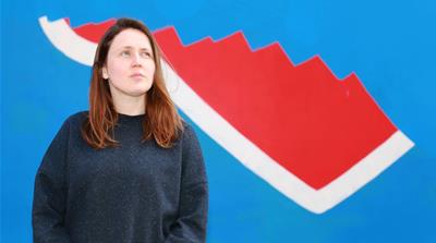 Lisa Connell, member of LGBT for Choice [Barbara McCarthy/Al Jazeera] 