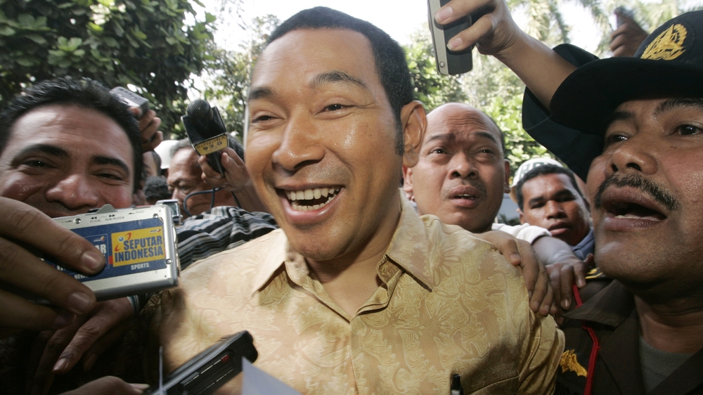 The name 'Soeharto' is synonymous with corruption in Indonesia, but Tommy is the only member of the family to have been convicted of corruption [Dadang Tri] 