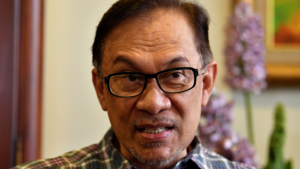 Malaysian politician Anwar Ibrahim