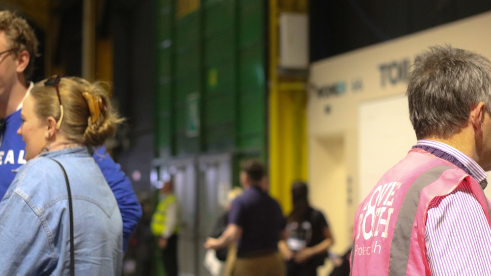 Eoin Shanahan wore his 'LoveBoth' vest with 