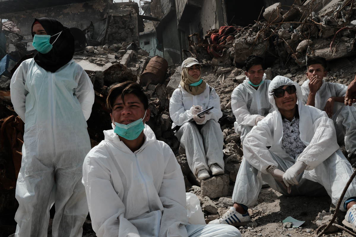 The body collectors of Mosul/Please Do Not Use