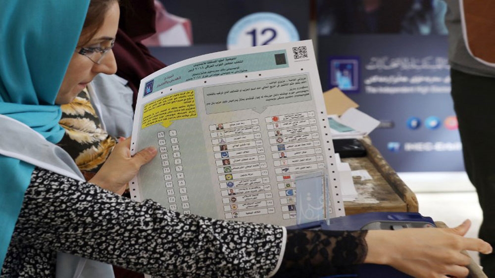 
There has been a steady decline in turnout overseas, down from 43,000 in 2010 to 18,000 in 2014, according to Iraq's Independent High Electoral Commission (IHEC) [AFP].
