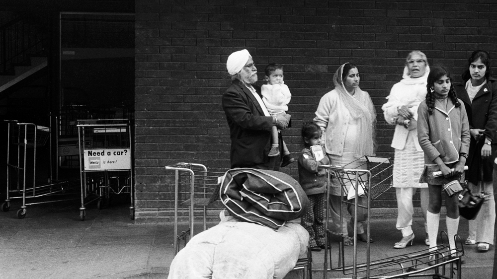 Ugandan Asian in Heathrow ''72