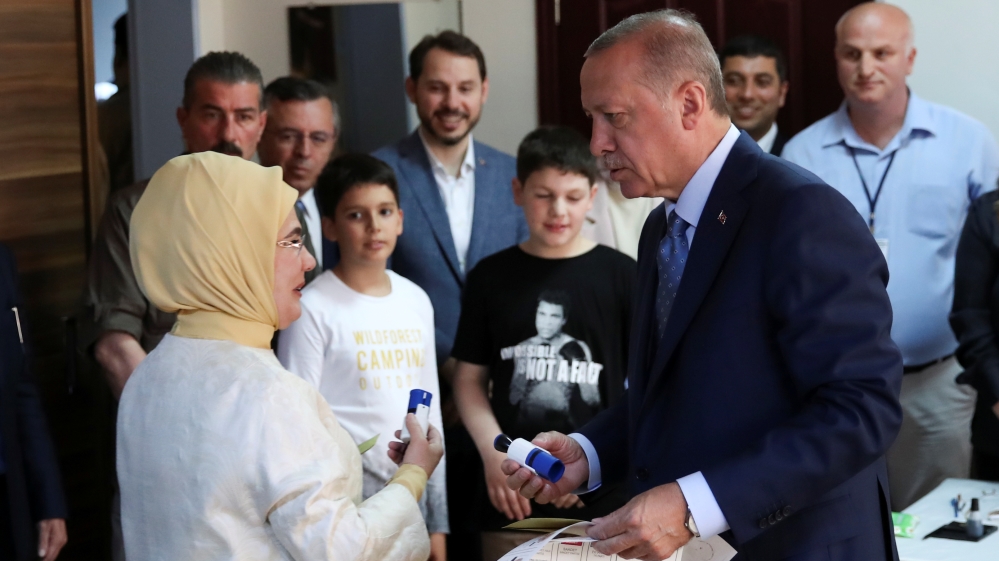 Turkish President Tayyip Erdogan has served as president since 2014 [Reuters]