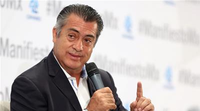 Rodriguez Calderon in Mexico City [File: Gustavo Graf/Reuters]