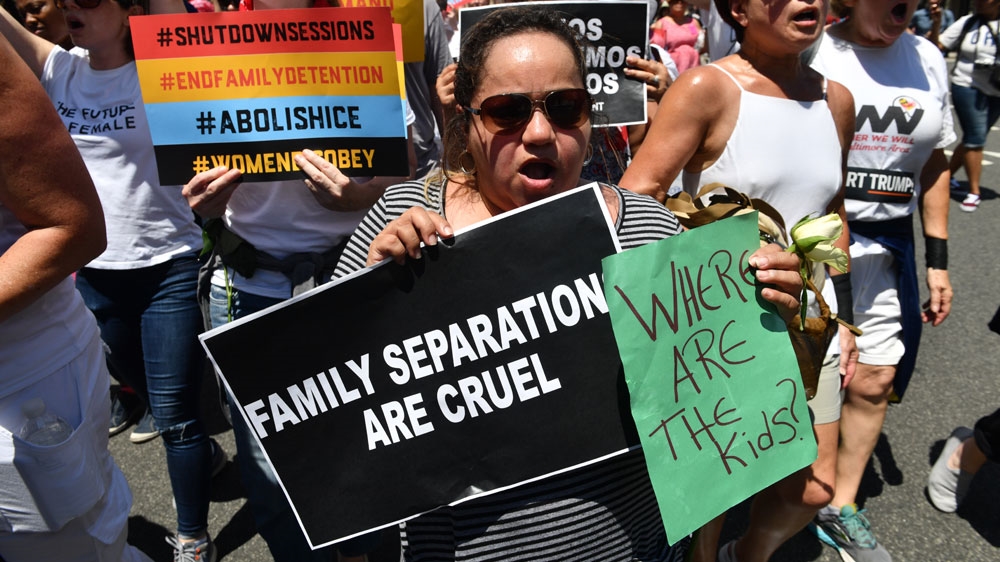 Trump immigration protest