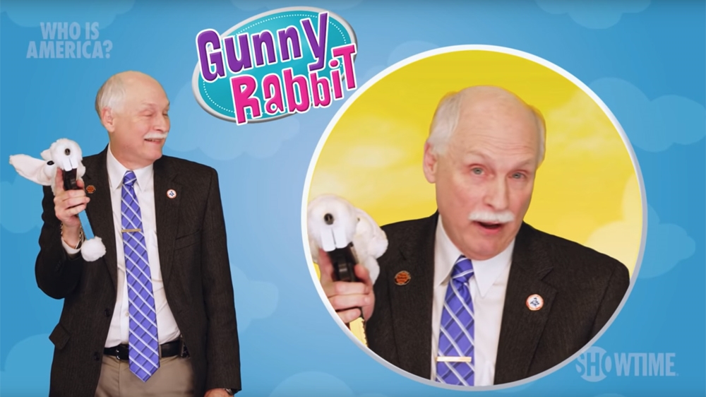 Philip Van Cleave's instructional video aimed to show children how to fire guns and an RPG [Showtime]