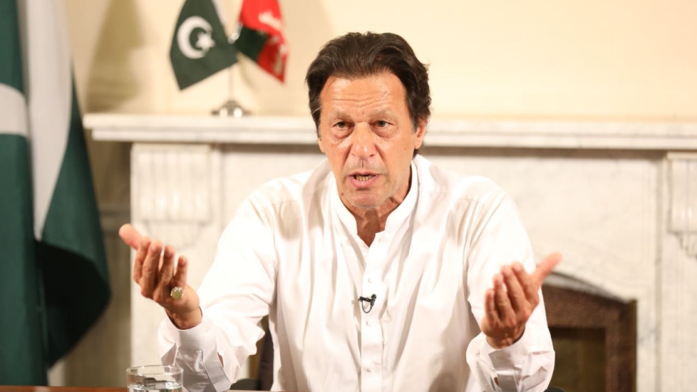 Newly elected Pakistani PM Imran Khan