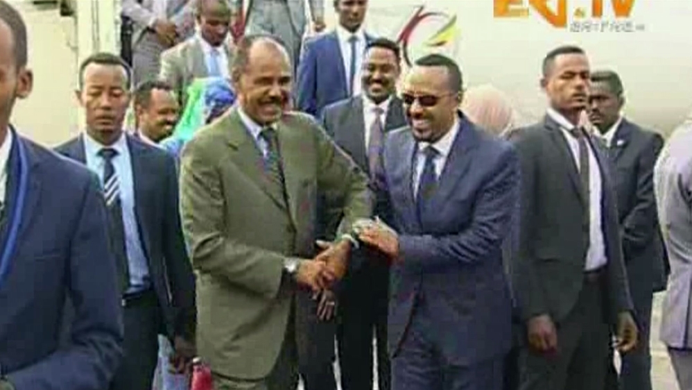 ETHIOPIA ERITREA HISTORIC MEETING