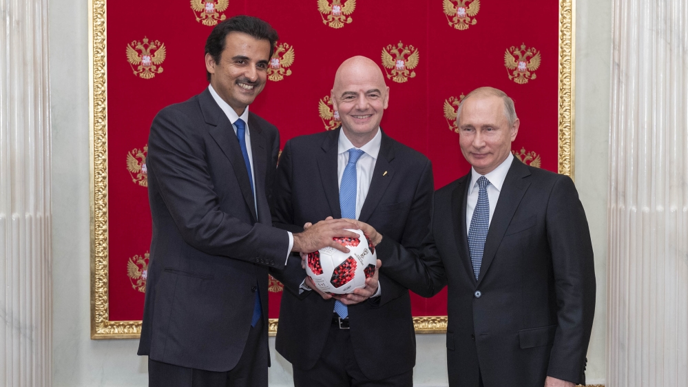 Handover ceremony for the 2022 World Cup