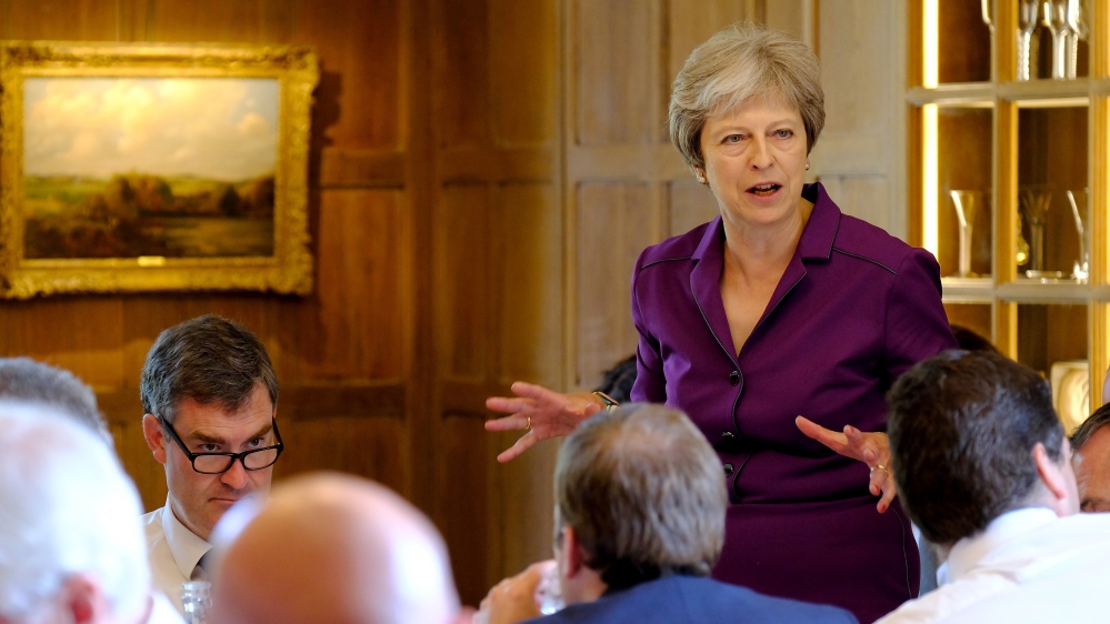 Theresa May Holds Crunch Brexit Summit At Chequers