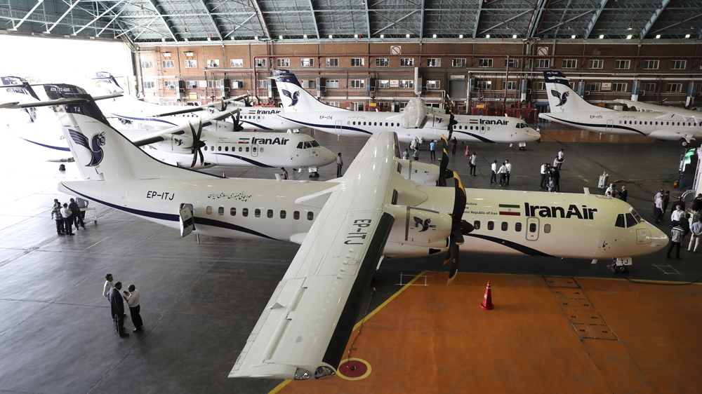 On Sunday, ATR delivered five planes to Iran Air just two days before sanctions are reimposed [AP]