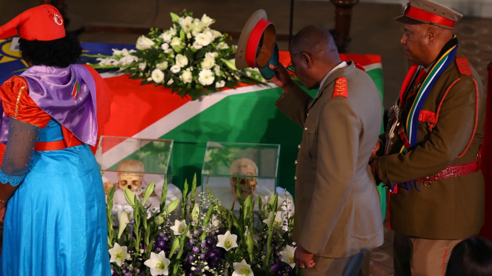 Germany returns remains from 1904-1908 genocide to Namibia