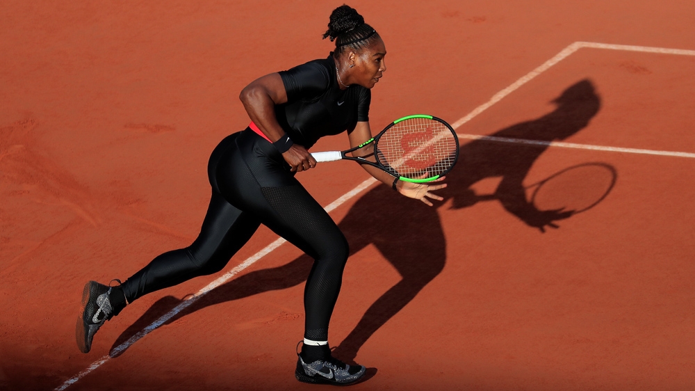 Serena Williams catsuit