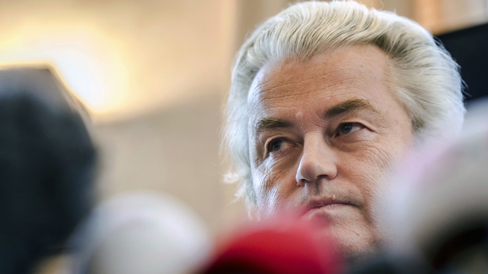 Dutch anti-Islam politician Geert Wilders