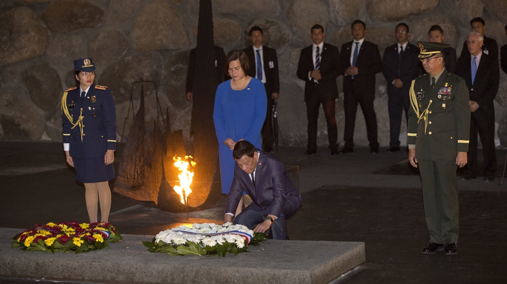 Duterte - Yad Vashem