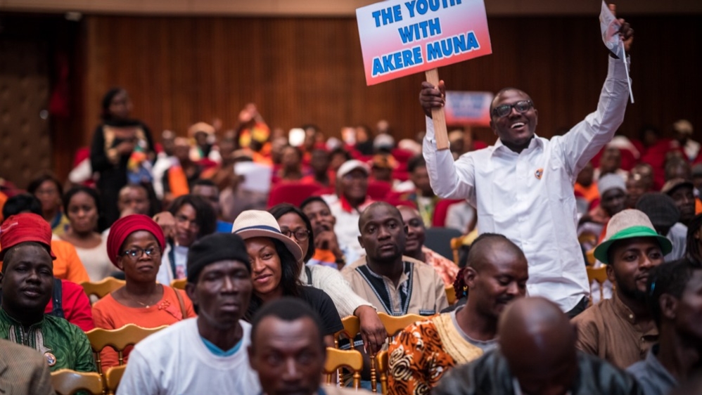 Akere Munna is 66 years old and believes it is time for Cameroon to be run by someone from the Anglophone regions [Max Mbakop/Al Jazeera]