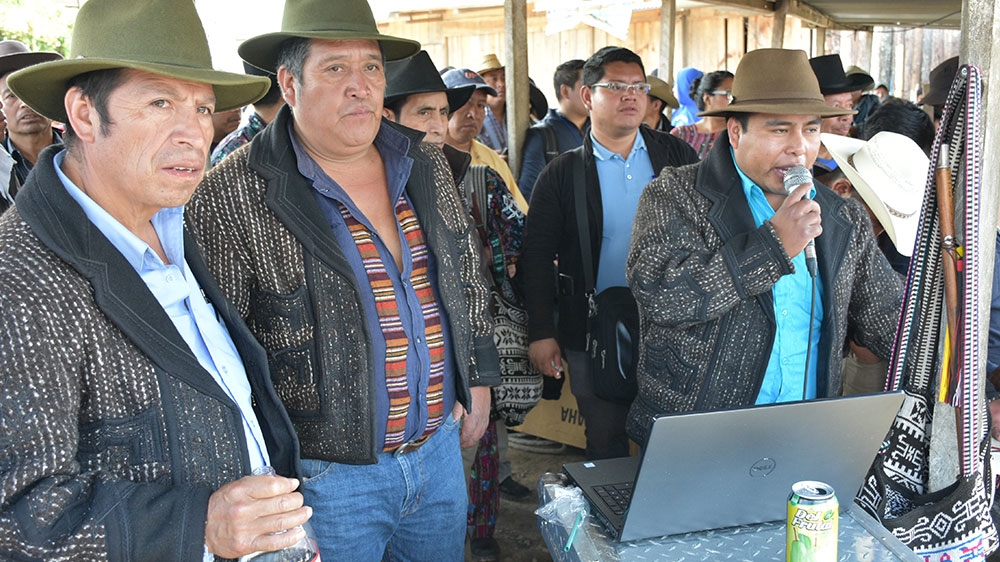 Activists fear the government may crack down on the protests [Nelton Rivera/Al Jazeera] 