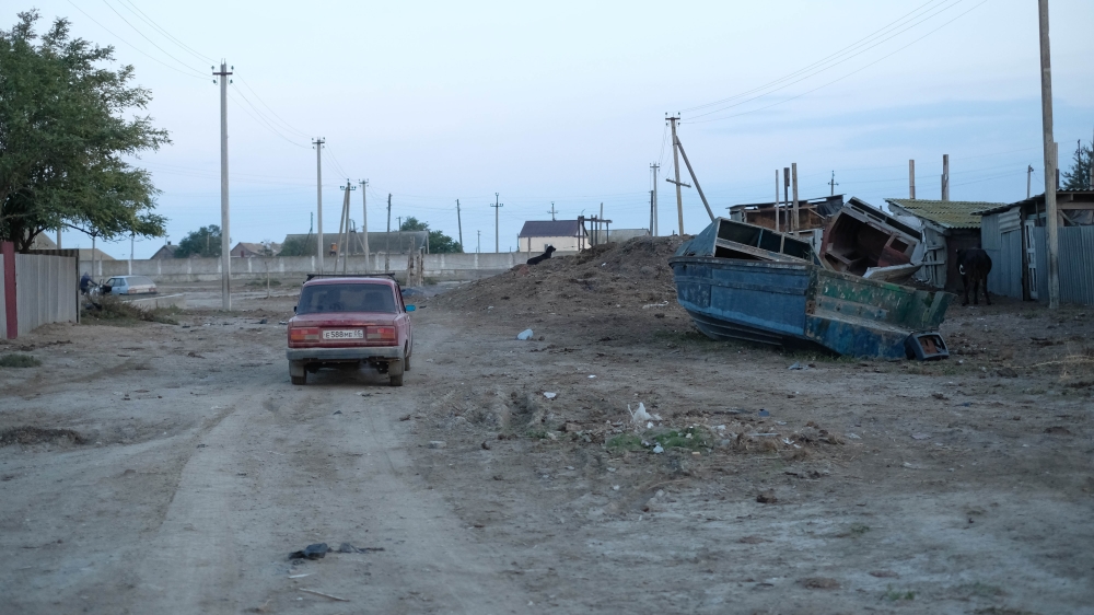 Kraynovka used to be a central hub for fishermen in the booming Soviet '60s [Nikolay Korzhov/Al Jazeera]