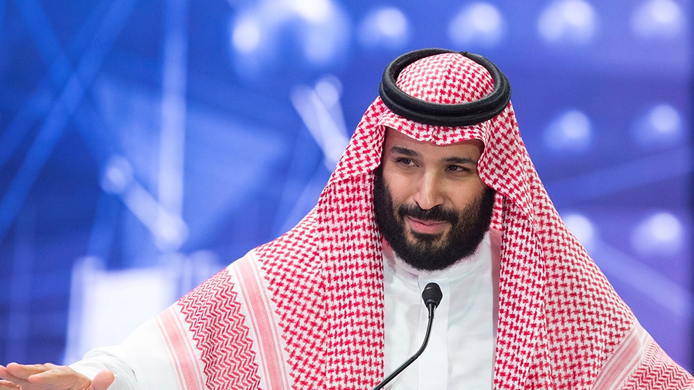 Saudi Crown Prince Mohammed bin Salman speaks during the Future Investment Initiative Forum in Riyadh [File: Reuters]