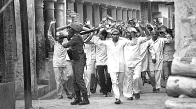 Communal tensions and violence escalated in 1987 before the massacre [Praveen Jain/Al Jazeera]
