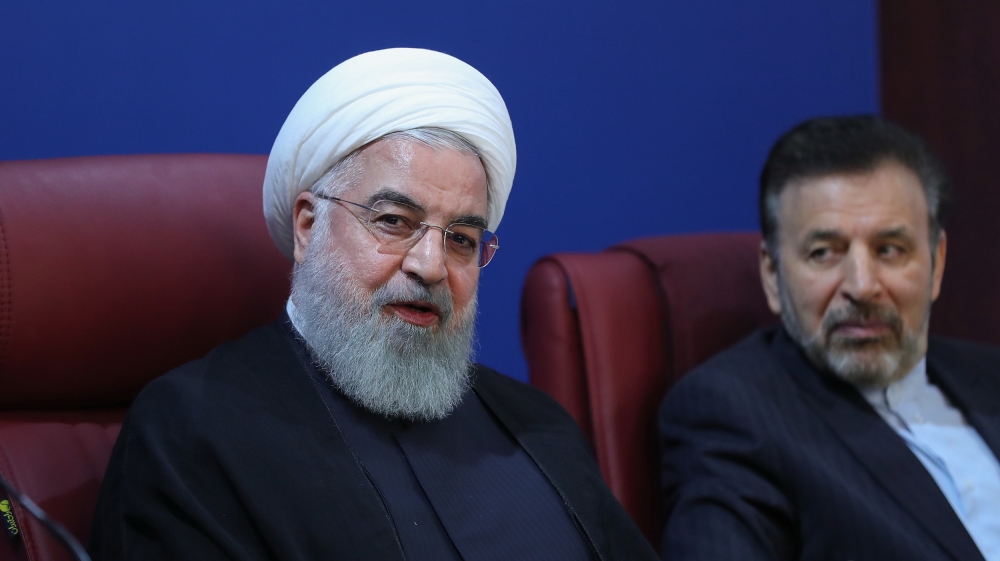 Rouhani has denounced Trump for reimposing sanctions lifted after the 2015 nuclear deal [Anadolu]