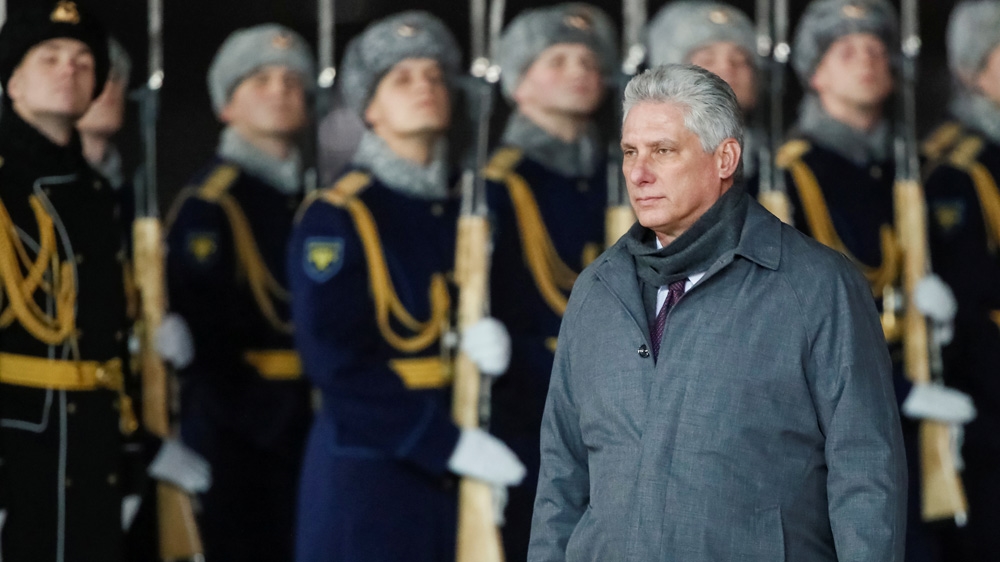 Miguel Diaz-Canel in Russia