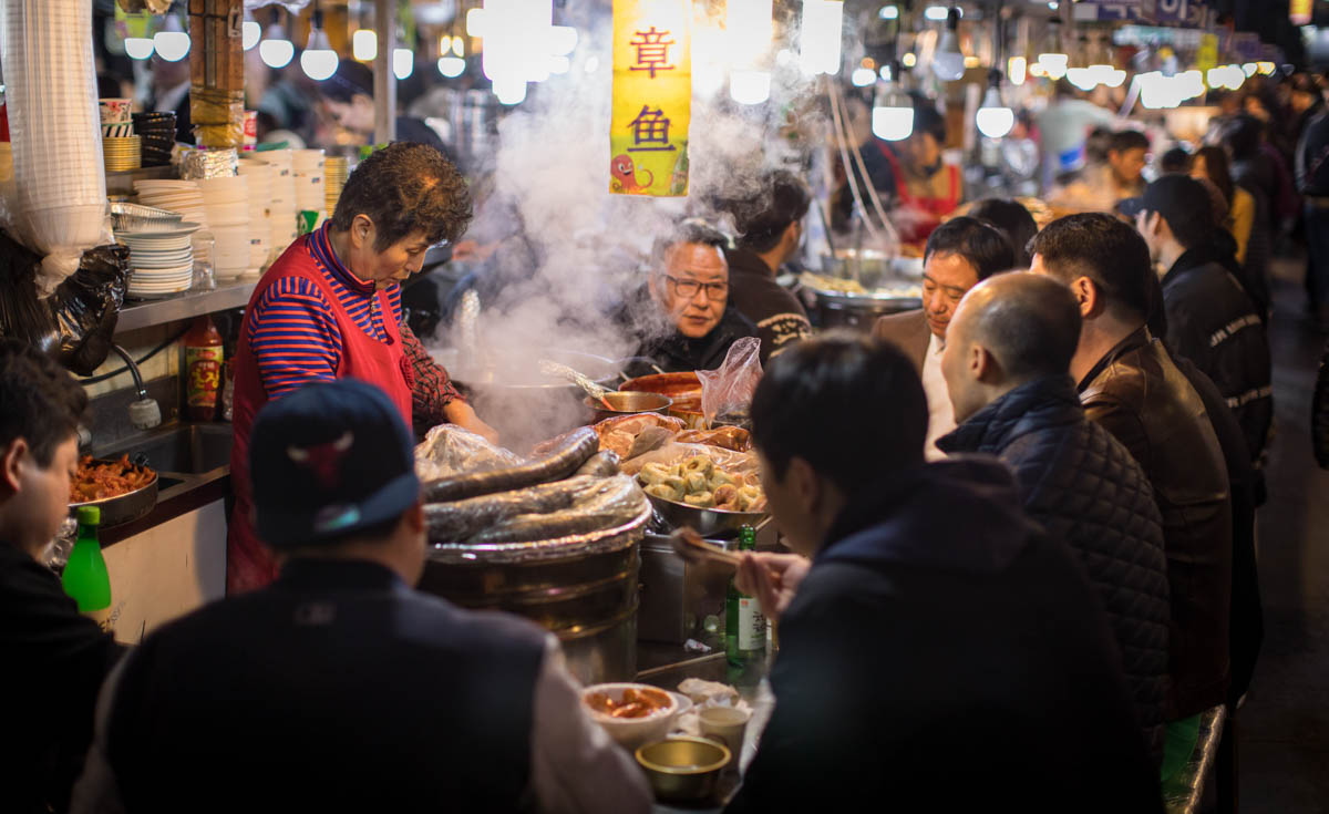 Women of the Gwangjang Markets