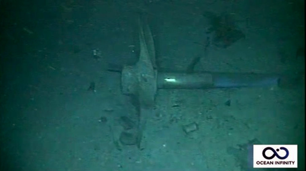 Exploration from about 609 metres requires special equipment [Argentina's navy press office/AFP]