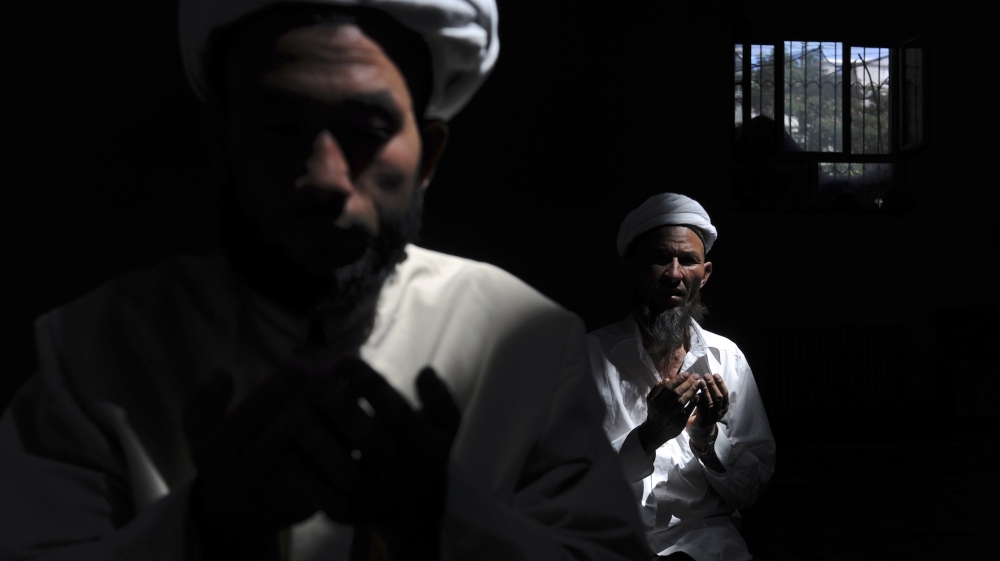 Uighur muslims in Aksu, china Reuters