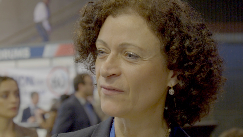 Christelle Lechevalier, an MEP who represents the National Rally, was seen at the Citadelle [Al Jazeera]