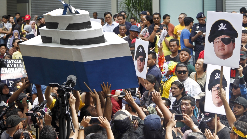 1MDB Malaysia protests