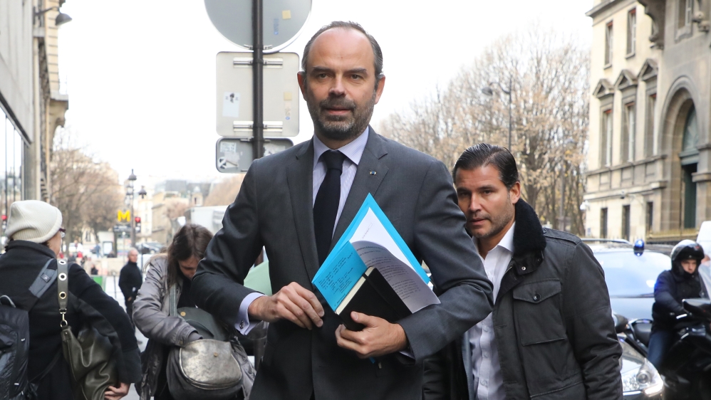 France Prime Minister Edouard Philippe