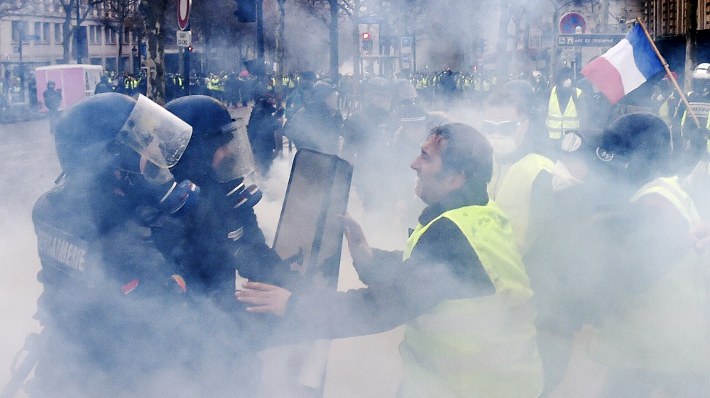 France Paris Yellow vest