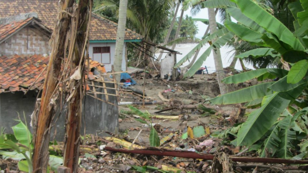 Indonesia tsunami, Rajabasa village