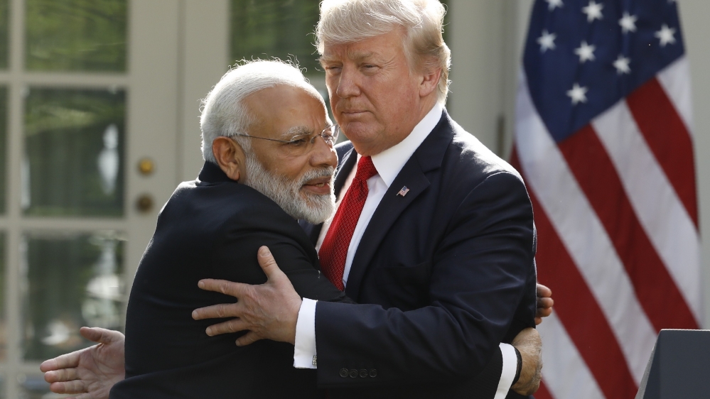 Trump Modi - Reuters