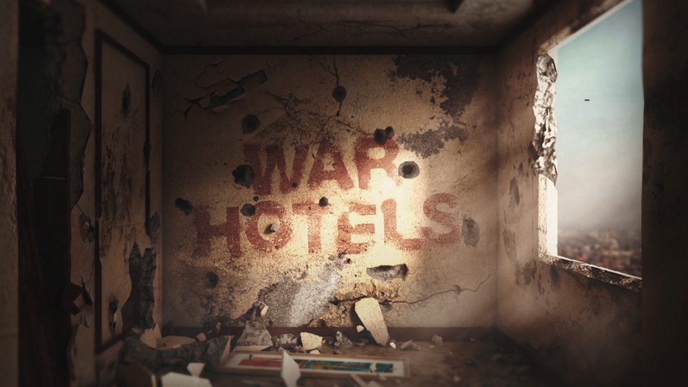 War Hotels - web branding - logo