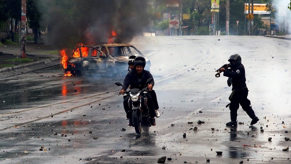 More than 300 people have been killed since protests began in April, according to Amnesty International [File: Oswaldo Rivas/Reuters]