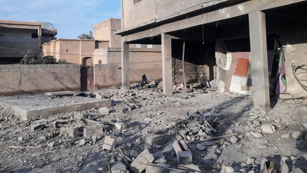 The aftermath of the US bombing campaign in Al Kashmah, from where civilians have fled due to relentless attacks [Courtesy: The Intercept]