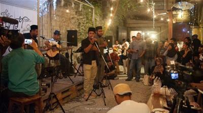 One of the concerts organised by the group [Courtesy: Saiburi Looker/Al Jazeera]
