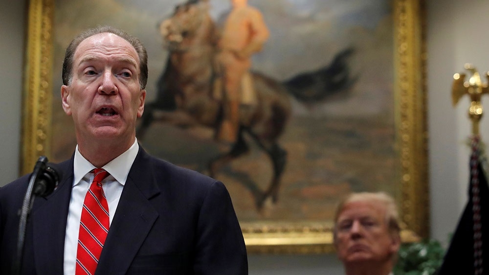 World Bank nominee malpass