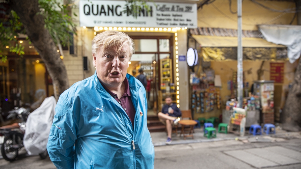 Billionaire Donald: 'I was told I can't go anywhere near where the US and North Korean leaders are' [Faras Ghani/Al Jazeera]