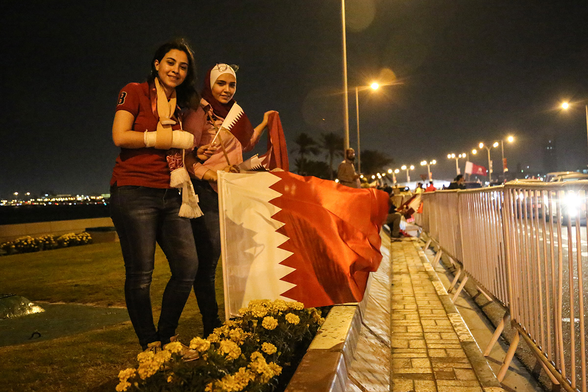 Qatar welcomes Asian Cup football champions home [Showkat Shafi/Al Jazeera]