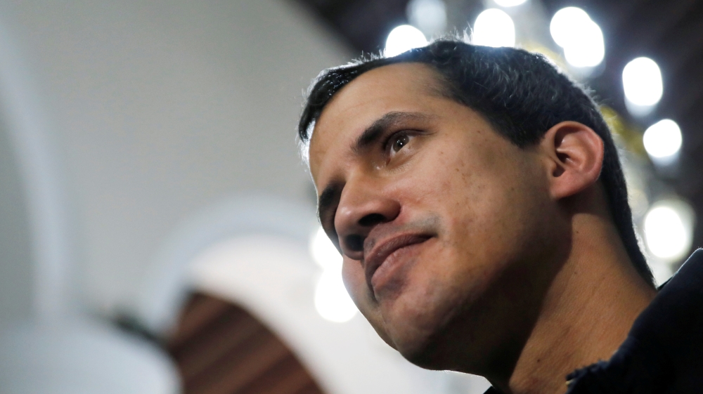 Venezuelan's self-proclaimed president Juan Guaido is setting up bank accounts with US help that would take income accrued by Citgo [Carlos Barria/Reuters]