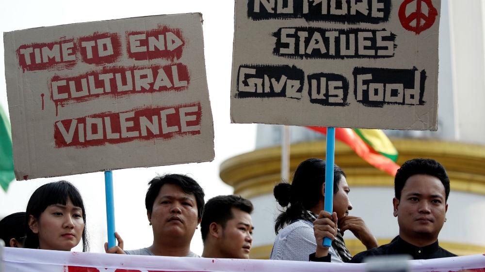 myanmar protest
