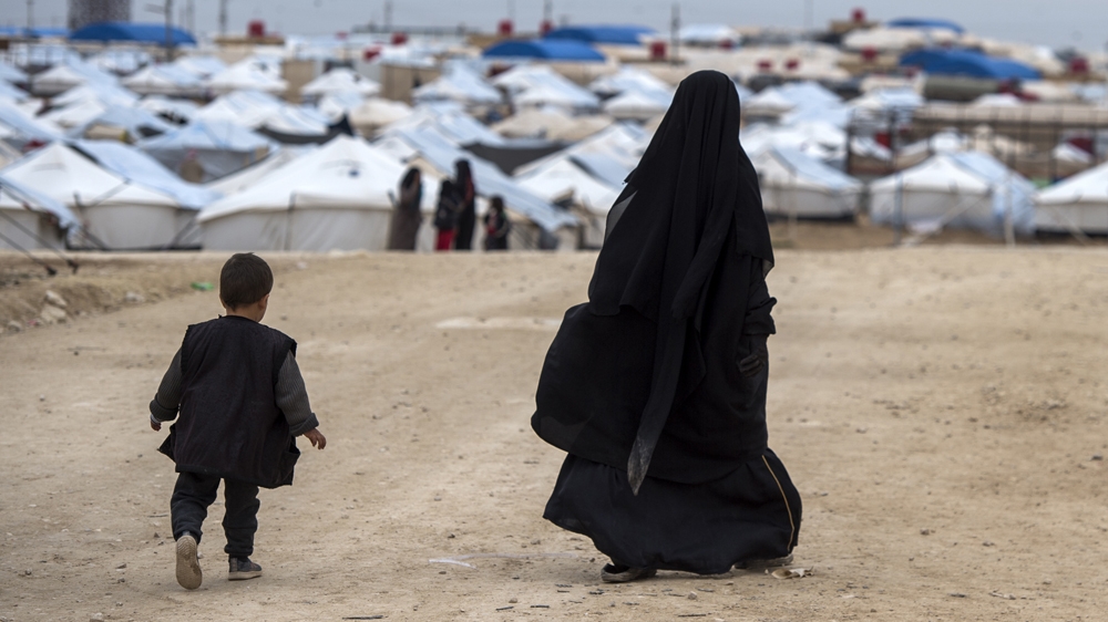 Camp in north east Syria