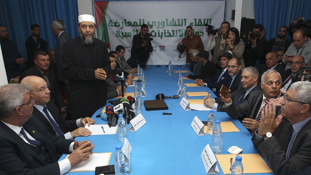 Algeria opposition meeting