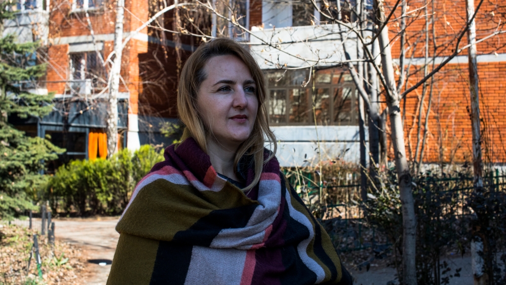 Pranvera Firza was not frightened by the NATO air campaign [Valerie Plesch/Al Jazeera]