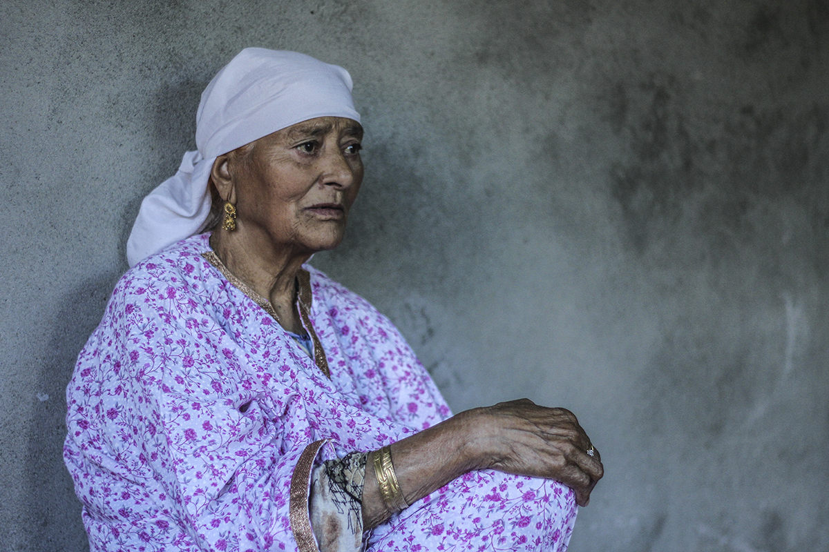 Mother of Kashmiri rebel who crossed the Line of Control in early 20’s to receive the arms training in Pakistan administered Kashmir and never returned. With the beginning of insurgency in Kashmir in