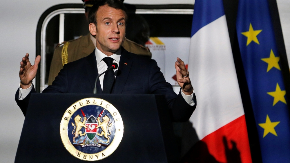 Macron Kenya - Reuters